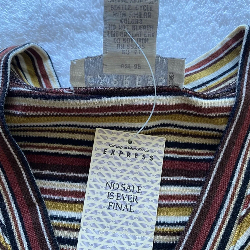 NWT Express V-Neck Multicolor‎ Tops M (Lot of 2) - Picture 8 of 8